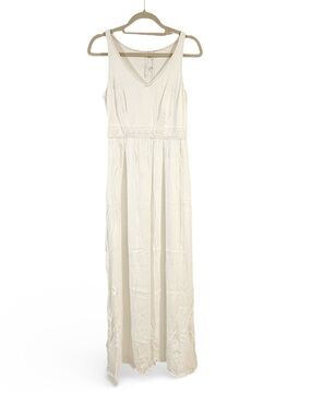 LC Lauren Conrad Maxi Dress White Size Small